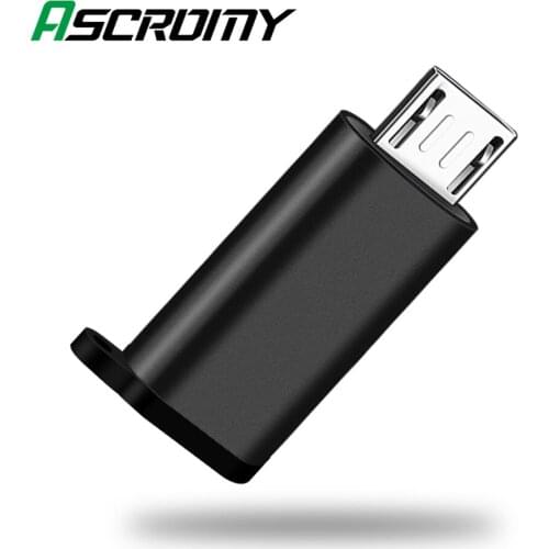 Type C To Micro USB 3.0 Adapter Converter Data Cable For Samsung Huawei xiaomi Sony Phone charge Android With Lanyard Accessorie