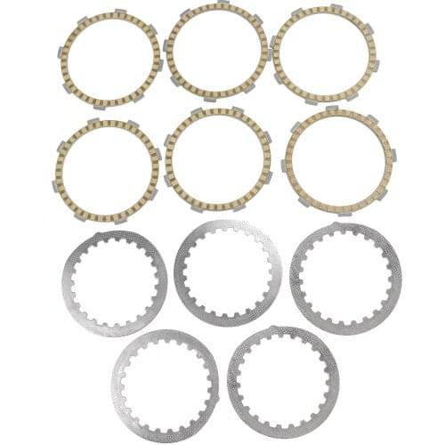 Areyourshop Clutch Kit Steel & Friction Plates fit for Yamaha DT125 DT125 R/LC RD125LC RZ125 1V1-16324-00 Motorcycle Accessories