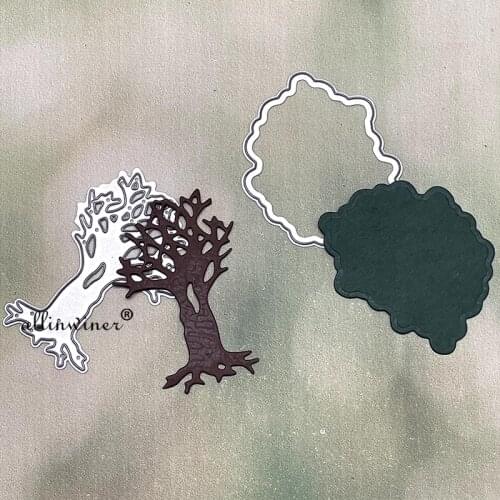 Tree decoration Metal Cutting Dies Stencils For DIY Scrapbooking Decorative Embossing Handcraft Die Cutting Template