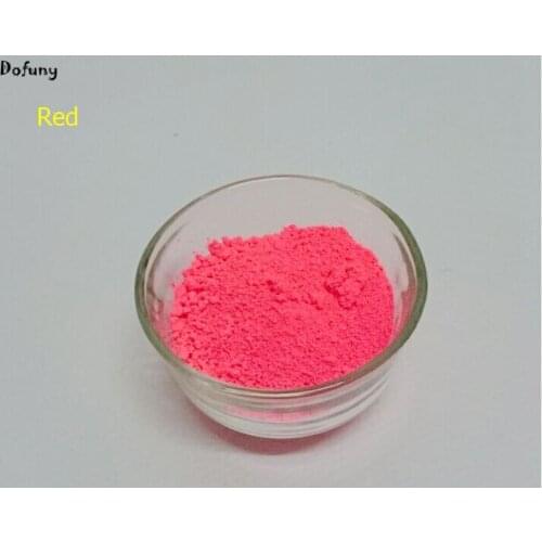NEON Red Color Phosphor Powder Fluorescent Pigment for Printing,100g/lot Powder Fluorescence Painting,Free shipping