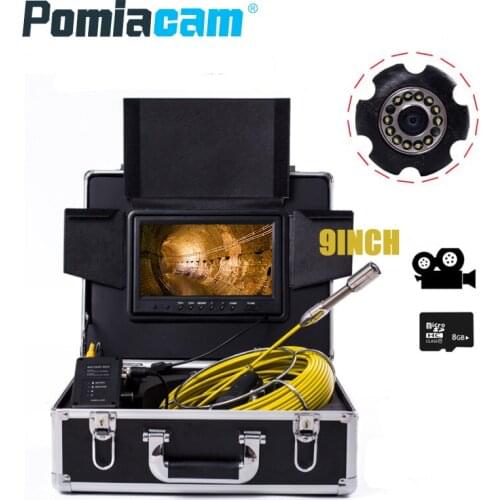 WP90 30M New Pipeline detector industrial endoscope Locate Underground Pipelines Sewer Inspection Camera maintenance Tool