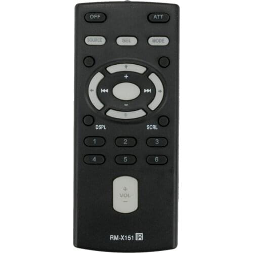 New Remote Control RM-X151 fits for Sony CD MP3 DVD Car Radio Stereo CDX-GT81UW CDX-R505 CDX-RA700 MEX-1GP 1-479-077-14 CDXGT34