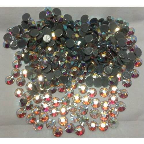 Extremely shiny& 14 cutting facets quality hotfix crystal ab rhinestone ss20 with 1440 pcs per pack rhine hotfix free shipping