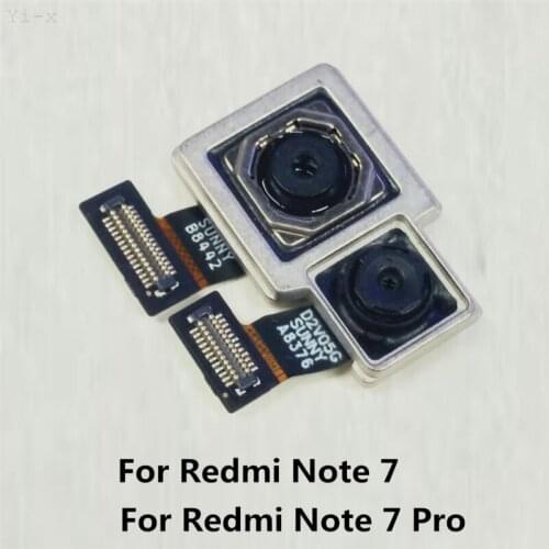 Original Back Camera For Xiaomi Redmi Note 7 Rear Main Big Camera Flex Cable For Redmi Note7 Pro