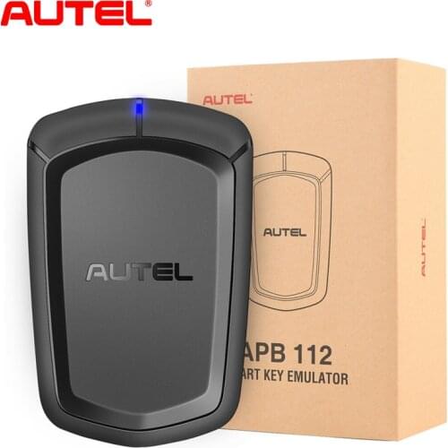 Autel APB112 Smart Key Simulator Data Collection For Autel MaxiIM IM508 IM608 MX808IM Supports 46 4D Chip Password Calculation