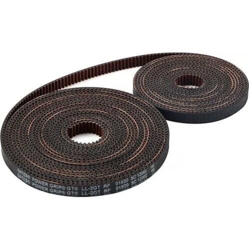 2GT-6RF Belt Opened Fiberglass Rubber GT2 Timing Belt 2GT-6 L 5M W 6mm For Prusa I3 MK3 MK3S Ender-3 CR10 ANET