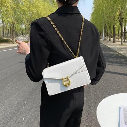 Luxury Square Bags for Women High Quality Handbag Designer Purses Crossbody Bag Brand Satchel Metal Chain Women Shoulder Bag
