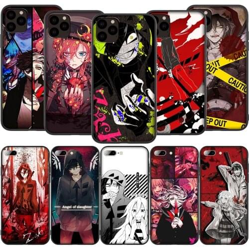 Lavaza K9 Angels of Death Silicone Soft Case for iPhone 12 Mini 11 Pro XS Max XR X 8 7 6 6S Plus 5 5S SE 2020