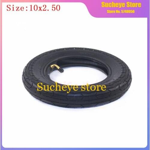 10 inch Inflatable Inner Tube Tyre 10x2.5 Pneumatic Tire fits Electric Kick Motor Scooter Speedway 3