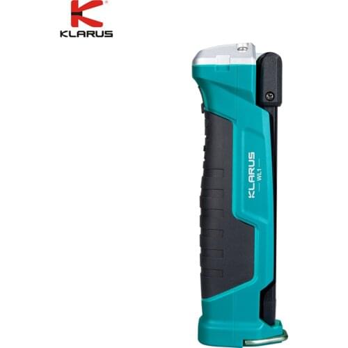 KLARUS WL1 max 550 lumen Micro USB Recharging Work Light 180 Degress Rotate Foldable 7 Light Modes COB 2000 mAh Li-ion battery