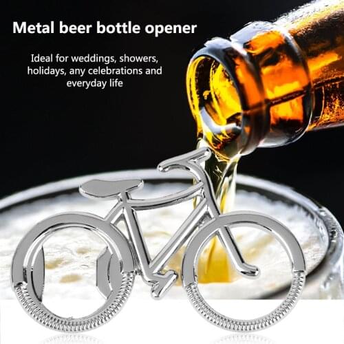 1PCS Cute MTB Bike Bicycle Metal Beer Bottle Opener keychain key rings for bike lover biker Creative Gift for cycling