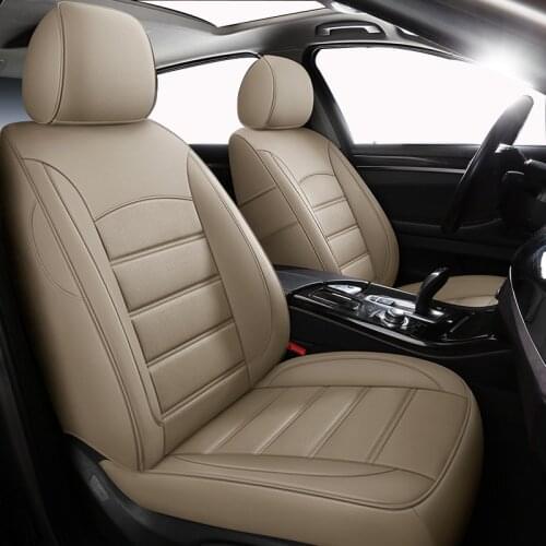 ZHOUSHENGLEE Custom car seat covers For audi a6 c5 c6 c7 4f avant allroad audi a7 audi q3 auto accessories car seat covers set
