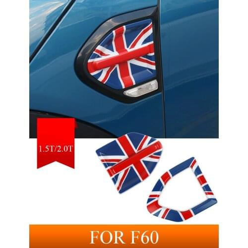 Car Fender Decoration Shell Side Light Frame Stickers Car Styling For BMW MINI Coopers Coutryman F60 1.5T 2.0T JCW Accessories