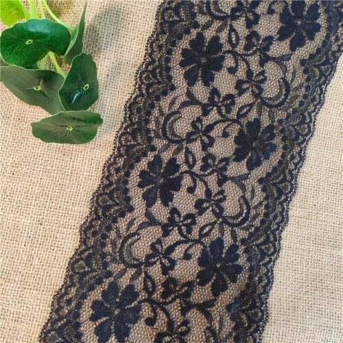 E1820 Wide 15cm elastic garment lace decorative DIY handmade material underwear material