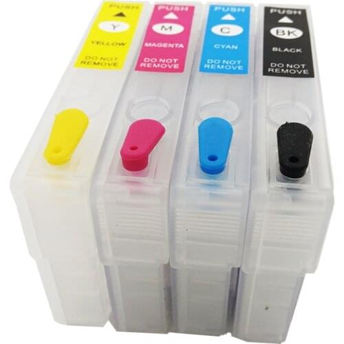 Einkshop 202XL 202 Refillable Ink Cartridge No Chip For Epson Expression XP-5100 WorkForce WF-2860 Printer North America