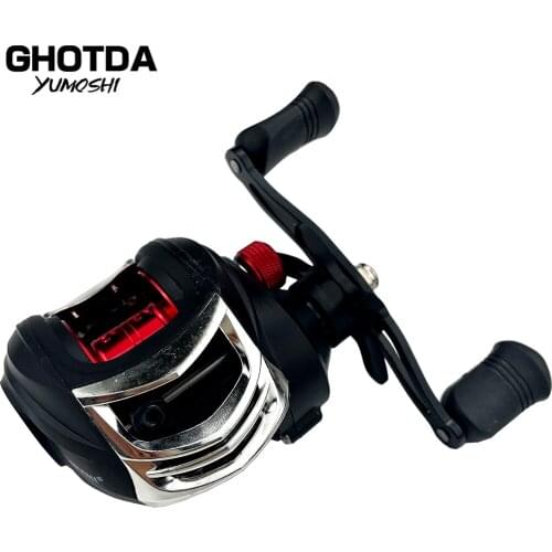 Baitcasting Reel AK 7.2:1High Speed Fishing Reel 8KG Max Drag Carp Drag Reel Fishing