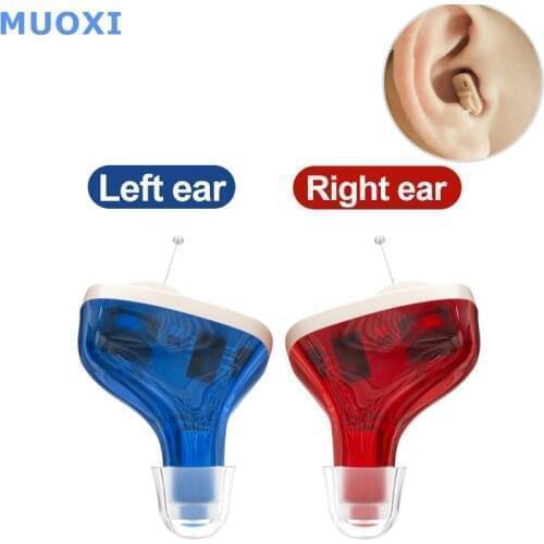 2021 new best CIC Audifonos Hearing Aid Hearing Amplifier Ear Hearing Aid for The Elderly Sound Amplifier for Hearing Loss Aids