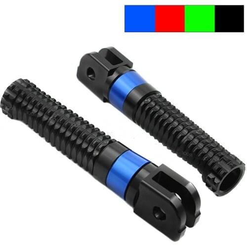 For SUZUKI HAYABUSA GSXR1300 BKing GSX1300R Rider Front Foot Pegs Footrest Anti Slip 2013 2014 2015 2016 2017 2018 2019 2020