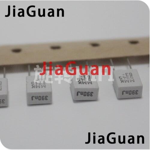20PCS Non-polar NEW EVOX MMK5 0.39UF 63V p5mm film capacitor MMK 394/63V audio 394 hot sale 390nf/63v 63v394 Taping