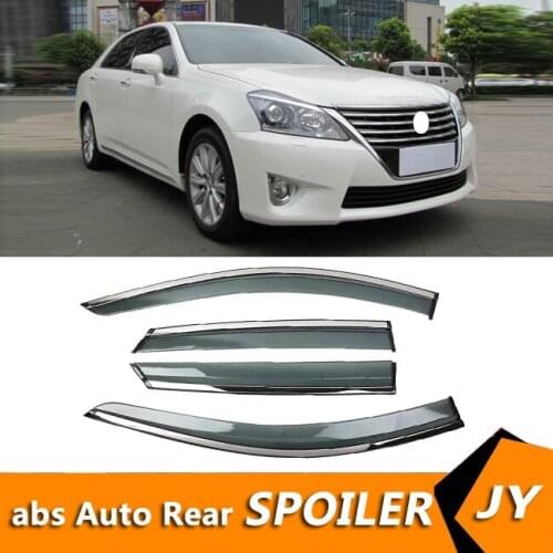 For Toyota crown 2010-2014 crown Window Visor Vent Shades Sun Rain Deflector Guard For s Auto Accessories 4PCS/SET