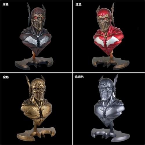 Red Death Devil Resin Statue Model Figure Dark Knight Decoration