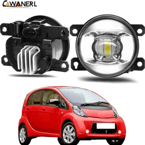 LED Lens Fog Light Assembly 30W 8000LM Car Driver + Passenger Fog Lamp DRL H11 12V For Citroen C-Zero Mitsuoka Like 2009-2018