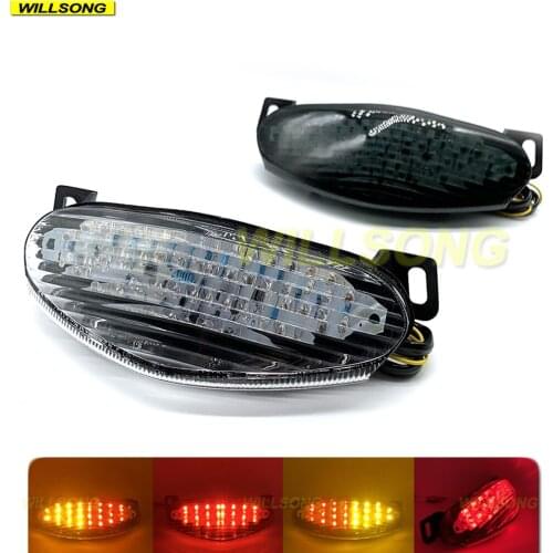 LED Rear Tail Brake Light Blinker Turn Signal Integrated Lamp For KAWASAKI ER6N ER6F 2009 2010 2011 Year Motorcycle Accessories
