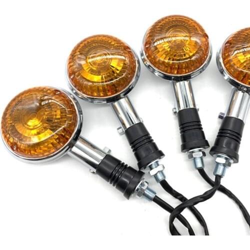 1pair Turn Signal Light Lamp For Virago XV250/400 Turn Signal Indicator Amber Light