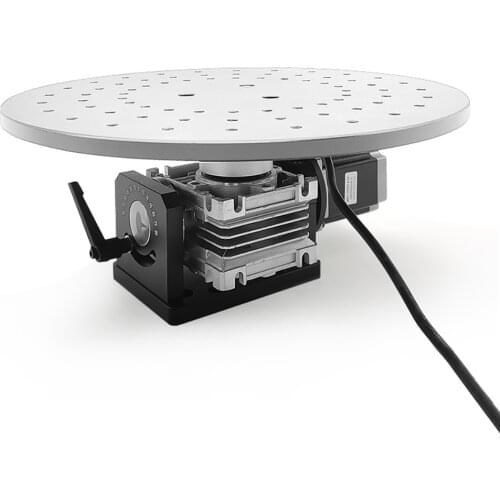 HY-E300 300MM Electric 360 Degree Rotary Workbench Rotating Platform For Marking Machine Engraving Machine Y