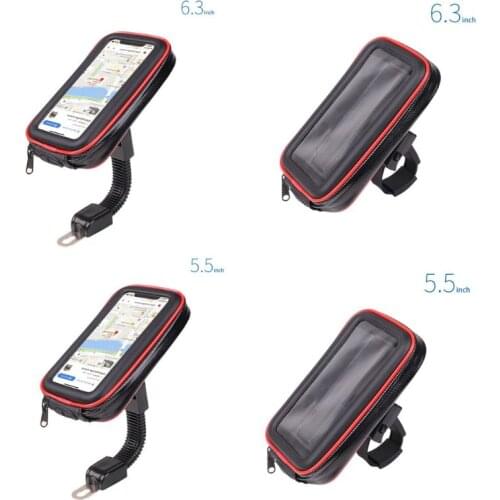 Waterproof Motorcycle Scooter Phone Holder Bag Motorbike Case for Mobile Phone