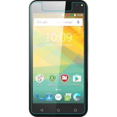 2PCS Tempered Glass 9H Explosion-proof Protective Film Screen Protector mobile phone for Prestigio Wize NV3