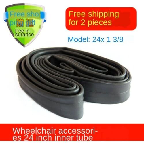 24 Inch Inner Tube Wheelchair Tire Rear Wheel Rear Wheel 24x13 / 8 Wheelchair Tire Inner Tube Inflation