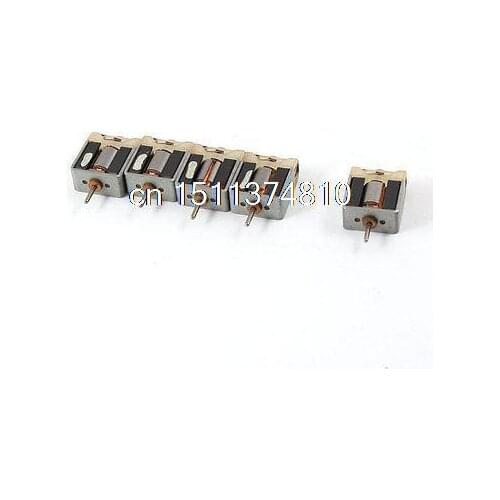 5 Pcs High Torque 1.5mm Shaft Mini Motor DC6V 15000RPM for RC Model Airplane Toy