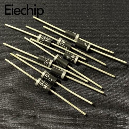 50pcs/lot 1N5408 rectifier diode 3A 1000V DO-27 DIP IN5408
