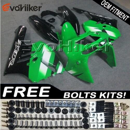 ABS Plastic Bodywork Set for ZX9R 1994 1995 1996 1997 green ZX 9R 94 95 96 97 ABS Plastic Bodywork Set