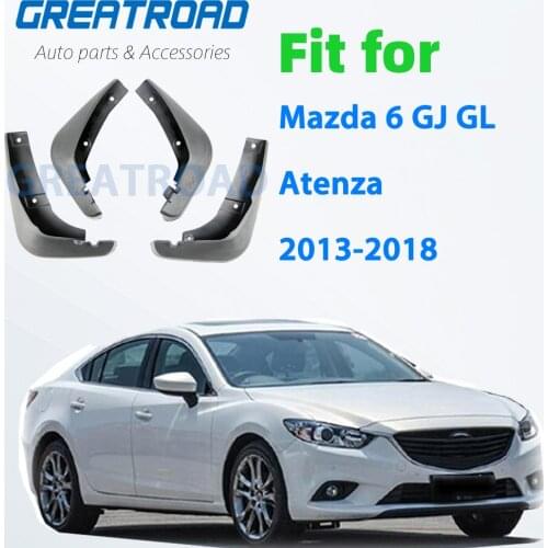 Front Rear Car Mud Flaps For Mazda 6 GJ GL Atenza 2013-2018 Mudflaps Splash Guards Mud Flap Mudguard Fender Car Accessories