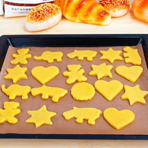 Reusable Non Stick Baking Paper High Temperature Resistant Sheet Oven Microwave Grill Baking Mat Baking Tools
