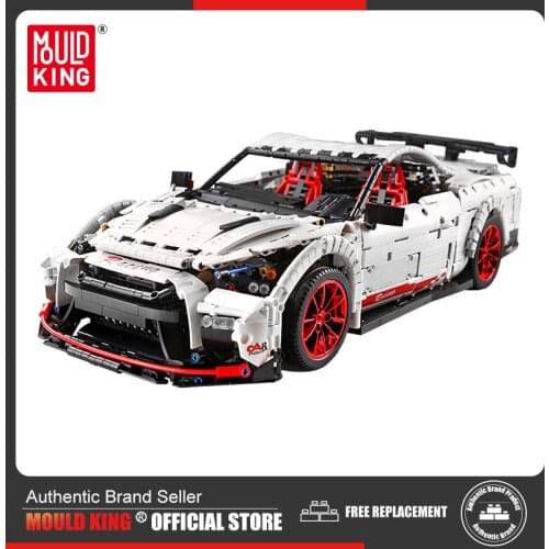 MOULD KING MOC High-Tech The Super Racing Car Model Building Blocks Assemble Bricks Kids Educational DIY Toys Christmas Gifts