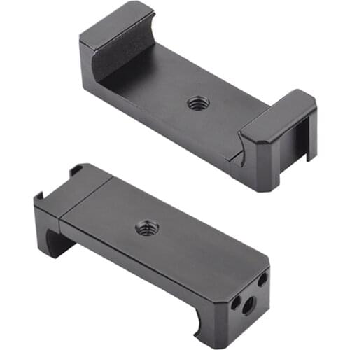 Flexible Portable Tripod Mount with Universal Adjustable Clip Mount and 1/4inch Screw Hole