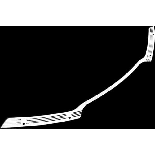 Chrome Aluminum Windshield Trim Fit For Harley Road Glide FLTR 2015-2017 Models