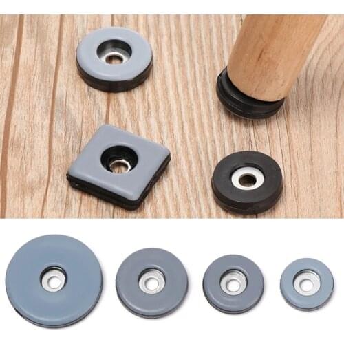 8pcs Chair Leg Caps Feet Soft Thickening Slider Pad Easy Move Heavy Furniture Table Bases Protector Legs Anti-abrasion Floor Mat