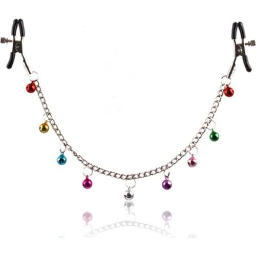 Metal Nipple Clip Bell Color Silicone Nipple Clip Nipple Clamps