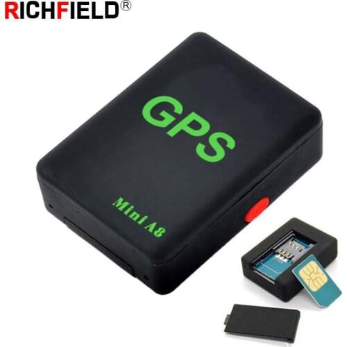 Mini A8 GPS Tracker Locator Real Time Old Men Kids Pet Car GSM/GPRS/LBS Tracking Power Adapter Support SIM Card With SOS Button