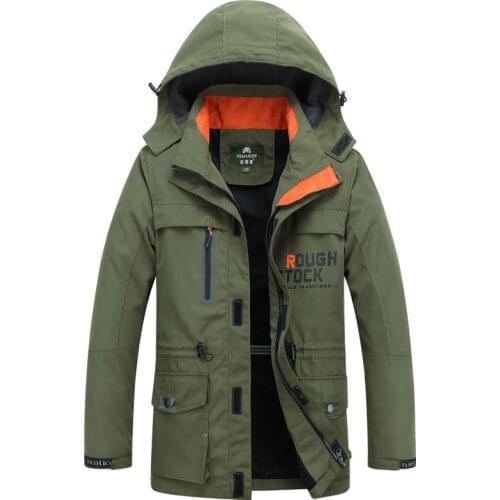 Men Casual Hooded Jacket Hiking Fishing Outdoor Sportswear Pilot Pockets Military Jacket Cargo Outerwear Utility Coat Size M-6xl