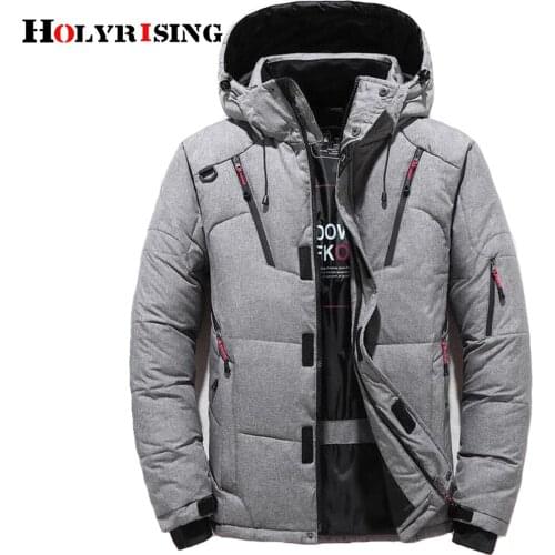 6XL Winter Jacket Men Casual White duck down Warm пуховик мужской зимний Mens Fashion Outwear Thicken Hoodies Casaco Masculino