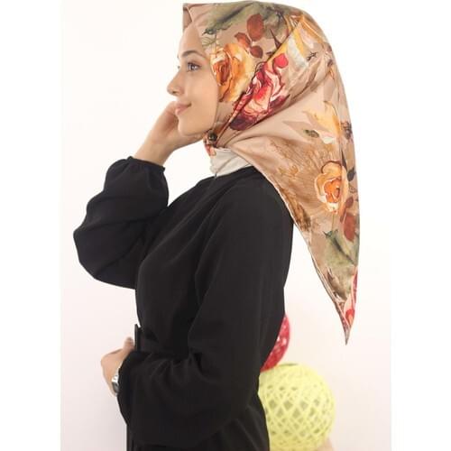 Silk Scarf Foulard Hijab Clothing Shawl Hijab Islamic Women, Baby Items, Muslim Clothes, islamic Hijab Silk Fabric Islamic