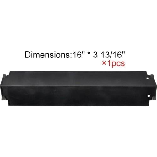 BBQ Parts 93321 Porcelain Steel Heat Shield Replacement for Charbroil 463260707 Gas Grill Replacement Heat Plates