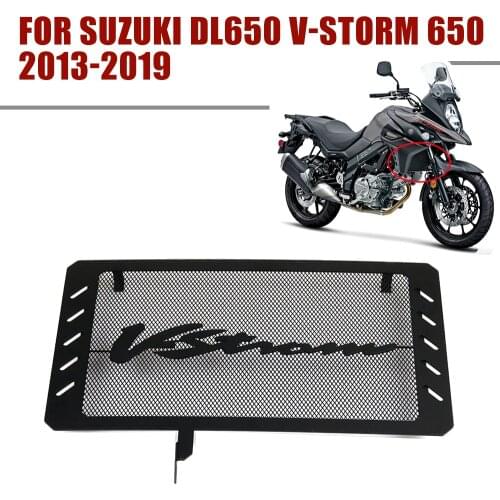 Motorcycle Radiator Grille Guard Protection Cover Cooler For Suzuki DL650 V-STROM 650 DL VSTROM DR 650S S 2013 - 2019 Protector