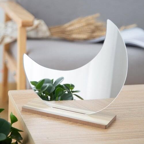 Irregular Mirror Home Bedroom Decorative Mirror Girl Student Desktop Dressing Table Make-up Mirro