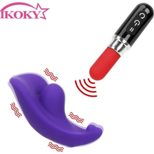 12 Frequency Clitoral Stimulator G-Spot Wearable Panty Vibrator Female Masturbation Sex Toys For Women Bullet Remote Control